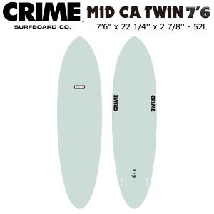 サーフボード ソフトボード クライム 24 CRIME MID CA TWIN 7’6 VOLAN FCS2 FINBOX ミッドツイン ツインフィン｜move-select