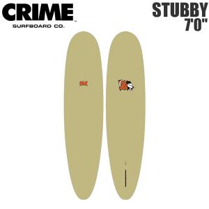 サーフボード ミッドレングス CRIME STUBBY 7`6 VOLAN WHITE クライム