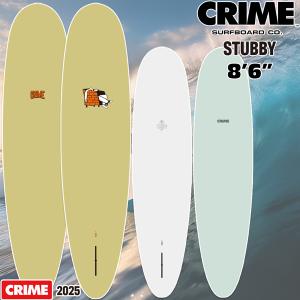 クライム スタビー 25 CRIME STUBBY 8’6” シングルフィン サーフボード ミッドレングス ファンボード｜move-select