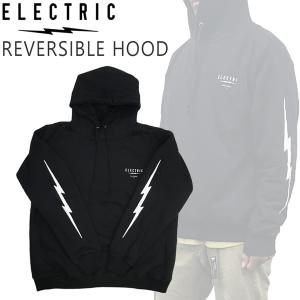 スウェット フーディー ELECTRIC エレクトリック REVERSIBLE HOOD リバーシブル E24F18｜move-select