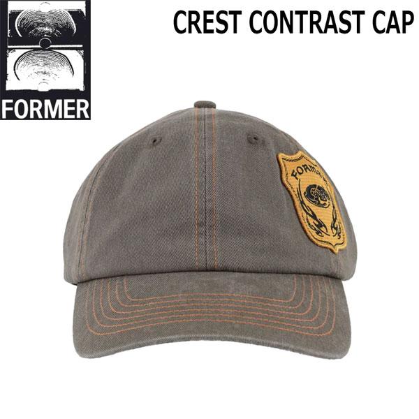 キャップ FORMER フォーマー CREST CONTRAST CAP 帽子 BROWN FHW-...