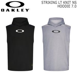 オークリー ノースリーブパーカー OAKLEY STRIKING LT ノースリーブ ニット フーディー 7.0 パーカー ベースボール ウェア 野球｜move-select