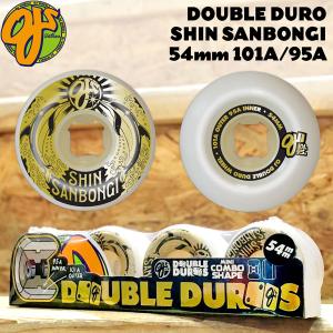 スケボー ウィール OJ WHEELS DOUBLE DURO SHIN SANBONGI DOLPHINS GOLD 54mm 101A/95A MINI COMBO SHAPE OJウィール 三本木 心 爆買の商品画像