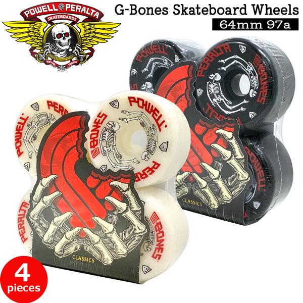 ウィール パウエルペラルタ POWELL PERALTA G-BONES 64mm 97A 4個se...