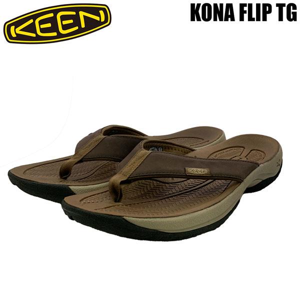 キーン サンダル KEEN KONA FLIP TG JAVA/ DARK EARTH コナ フリッ...