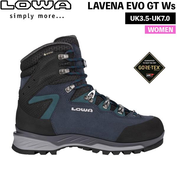 ローバー LOWA  トレッキングシューズ ラベーナ EVO GT Ws ネイビー×ぺトロール  女...