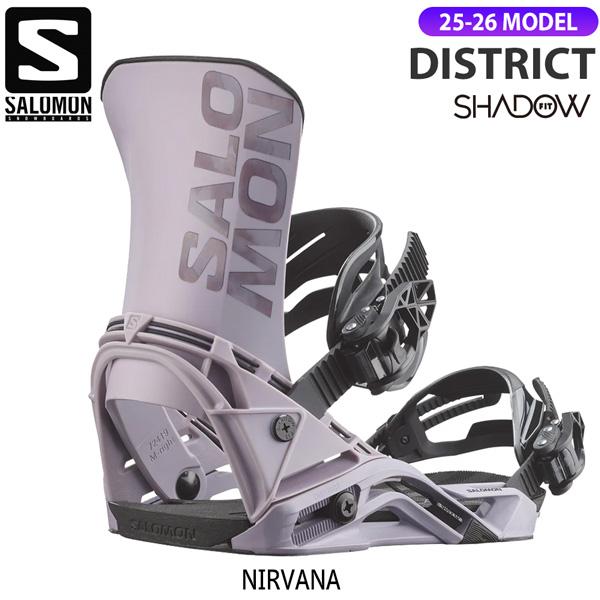 25-26 サロモン ディストレクト SALOMON DISTRICT スノーボード ビンディング ...