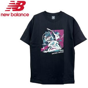 ニューバランス MT51742 New Balance 大谷翔平シグネチャーロゴ グラフィック 半袖Tシャツ メール便配送｜move-select