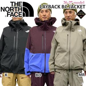 予約 26-27 THE NORTH FACE LAYBACK BC JACKET ザ・ノースフェイス レイバック BC ジャケット スノーボードウェア ゴアテックス 26-27-JK-TNF