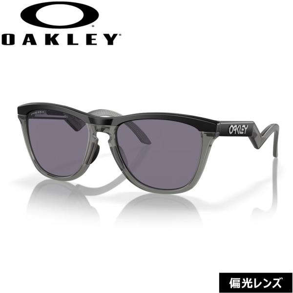 オークリー サングラス OAKLEY フロッグスキン ハイブリッド MATTE BLACK / GR...