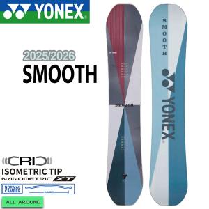 予約 25-26 ヨネックス スムース YONEX SMOOTH スノーボード 板 25-26-BO-YNX｜MOVEセレクト