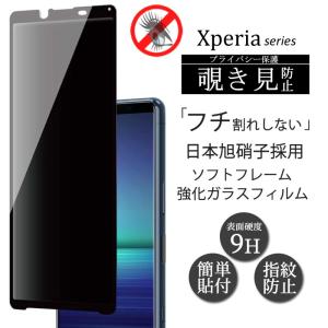 ソフトなフレーム 覗き見防止 旭硝子 Xperi...の商品画像