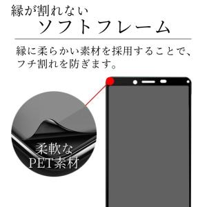ソフトなフレーム 覗き見防止 旭硝子 Xper...の詳細画像5
