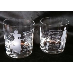 Fate/staynaightクリスタルペアグラス　セイバー組