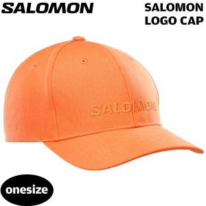 登山 トレッキング トレラン 24SS SALOMON サロモン SALOMON LOGO CAP サロモンロゴキャップ LANGOUSTINO｜move