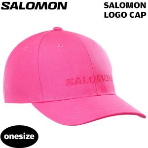 登山 トレッキング トレラン 24SS SALOMON サロモン SALOMON LOGO CAP サロモンロゴキャップ BEETROOTPURPLE｜move