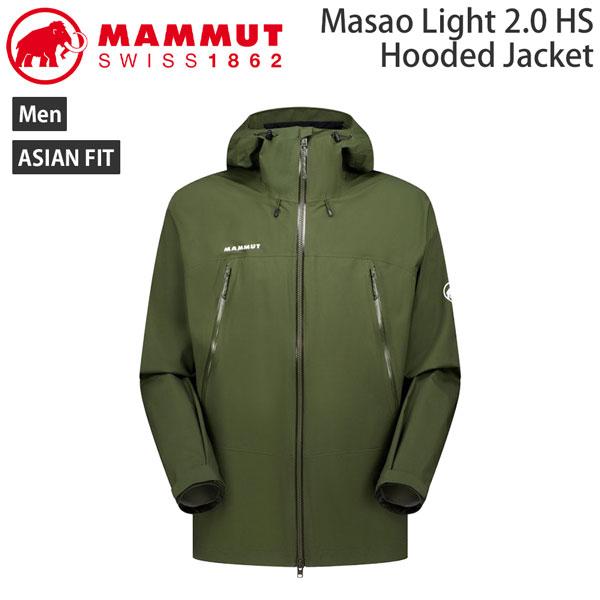 マムート マサオライト2.0ハードシェルフーデッドジャケット MAMMUT MASAO LIGHT ...