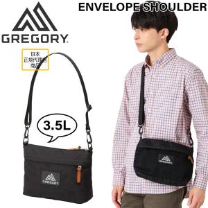 バッグ 鞄 GREGORY グレゴリー ENVELOPE SHOULDER BLACK エンベロップショルダープラス アウトドア　ショルダーバッグの商品画像