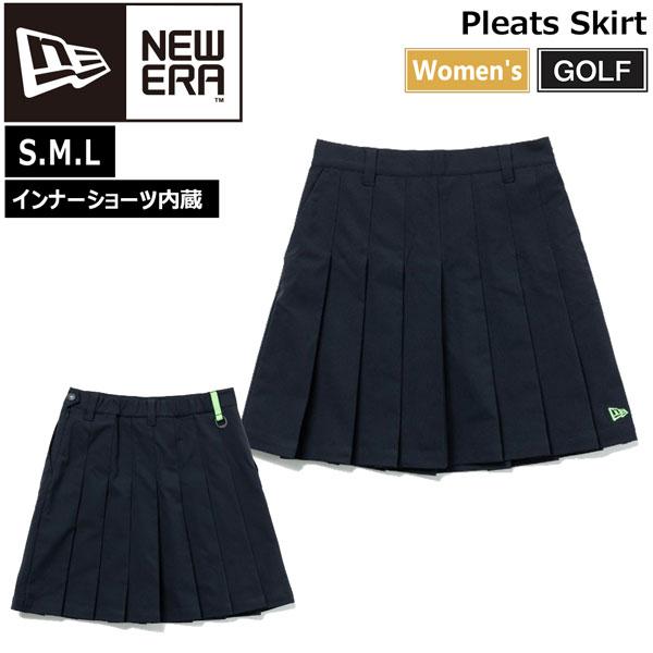 ニューエラ ゴルフウェア 女性用 Pleats Skirt NEWERA GOLF レディース プリ...