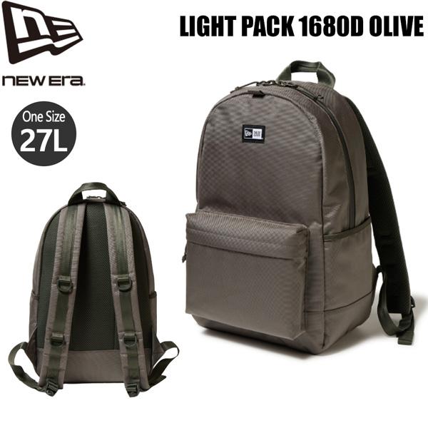 ニューエラ バックパック NEW ERA ライトパック 1680D オリーブ リュック 約27L