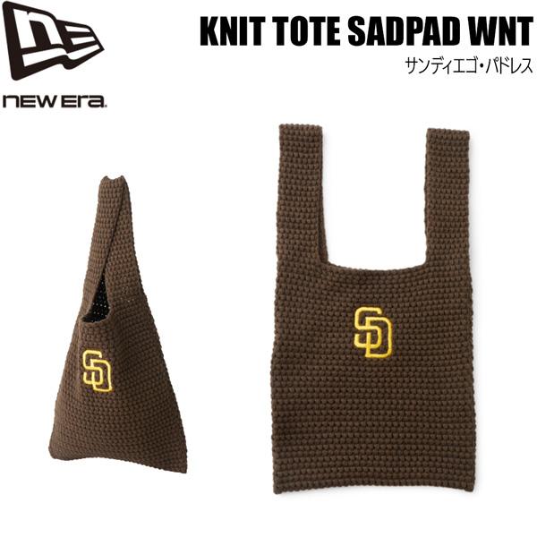 ニューエラ ニットトートバッグ NEW ERA KNIT TOTE サンディエゴ・パドレス ウォルナ...