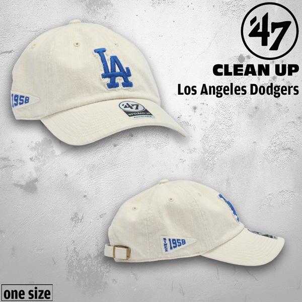 47ブランド キャップ 47Brand CLEAN UP ロサンゼルス・ドジャース ヴィンテージ ダ...