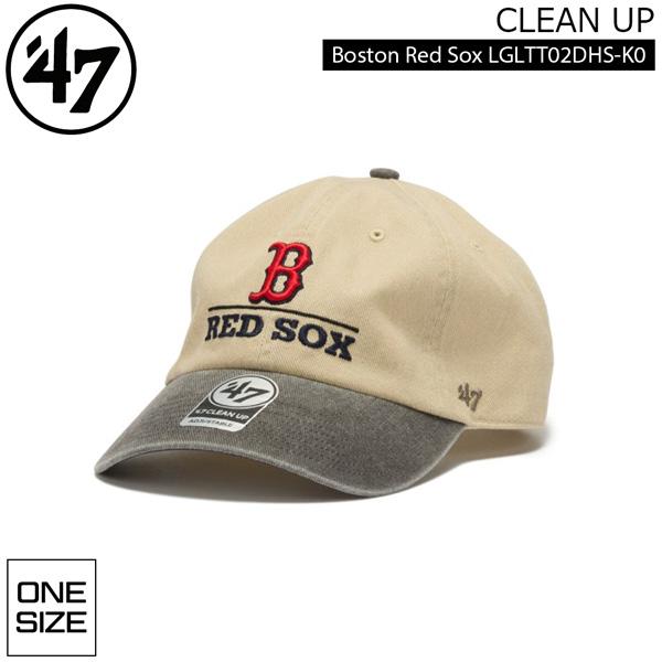 47ブランド キャップ 47Brand CLEAN UP ボストン・レッドソックス LGLTT02D...