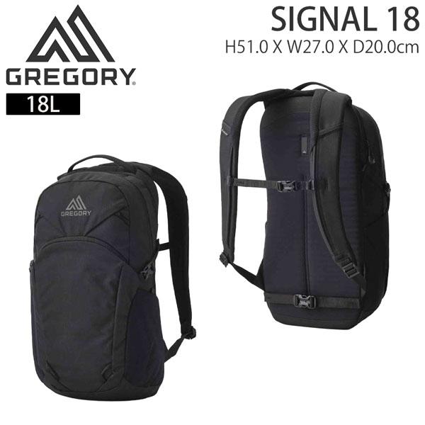 GREGORY SIGNAL 18 グレゴリー シグナル18 オニクスブラック バックパック 18L...