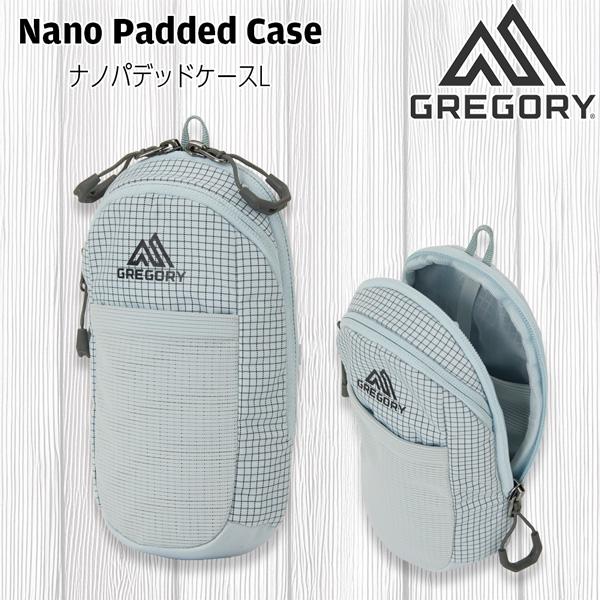 グレゴリー ナノパデッドケースL セージホワイト GREGORY ポーチ バッグ