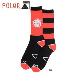 キャンプ フェス ファッション 21SS POLER ポーラー KLAUS STRIPE SOCK クラウスストライプソックス 