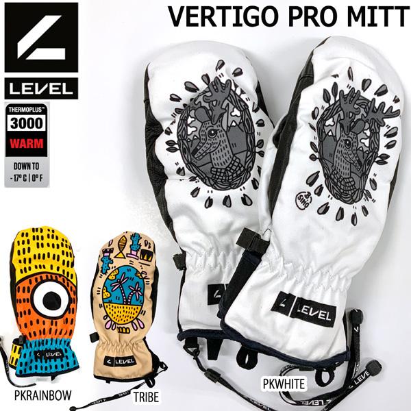 スキー スノーボード グローブ 23-24 LEVEL レベル VERTIGO PRO MITT バ...
