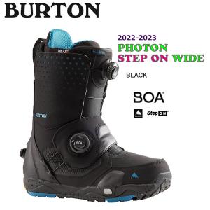 スノーボード 靴 22-23 BURTON バートン PHOTON STEP ON WIDE フォトンステップオンワイド 22-23-BT-BTN｜move