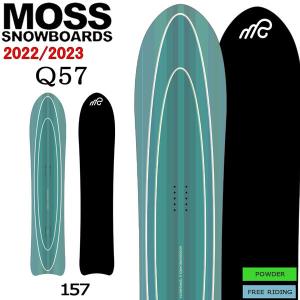 スノーボード 板 22-23 MOSS モス Q57 キューゴーナナ 22-23-BO-MOB｜move