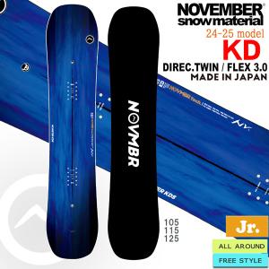 予約 スノーボード 板 24-25 NOVEMBER ノーベンバー KD ケーディー 24-25-BO-NOV｜move