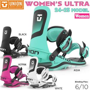 ユニオンビンディング UNION バインディング  ULTRA WOMEN ウルトラウーマン スノーボード 23-24-BD-UNI レディース｜move