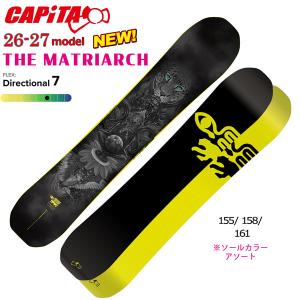 26-27 CAPITA THE MATRIARCH 26-27 スノーボード 板 メンズ フリーライド トースタインホーグモ キャピタ 正規品 26-27-BO-CPT｜MOVE