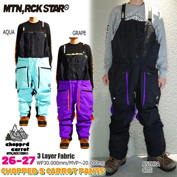予約 26-27 MOUNTAIN ROCKSTAR CHOPPED CARROT S PANTS ...