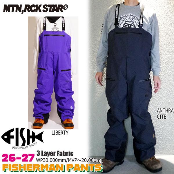 予約 26-27 MOUNTAIN ROCKSTAR FISHERMAN PANTS マウンテンロッ...