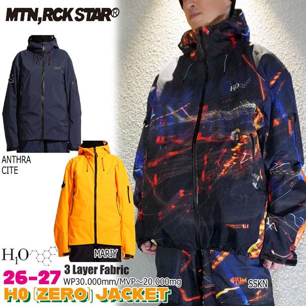 予約 26-27 MOUNTAIN ROCKSTAR H-0 ZERO JACKET マウンテンロッ...