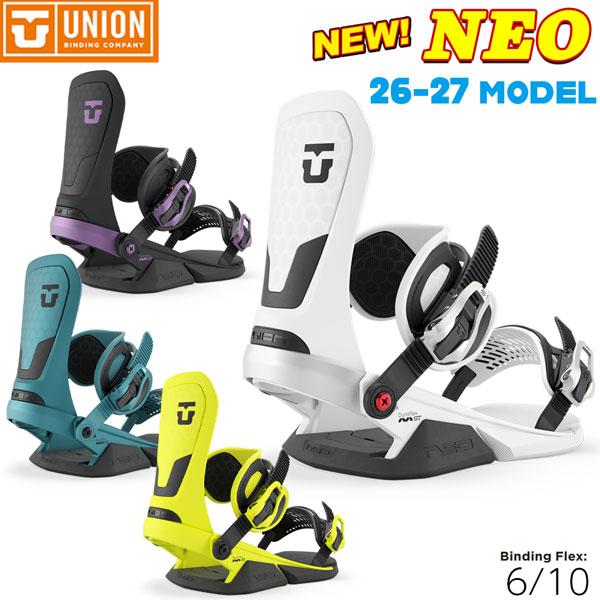予約 26-27 UNION NEO ユニオン ネオ スノーボード ビンディング バインディング N...
