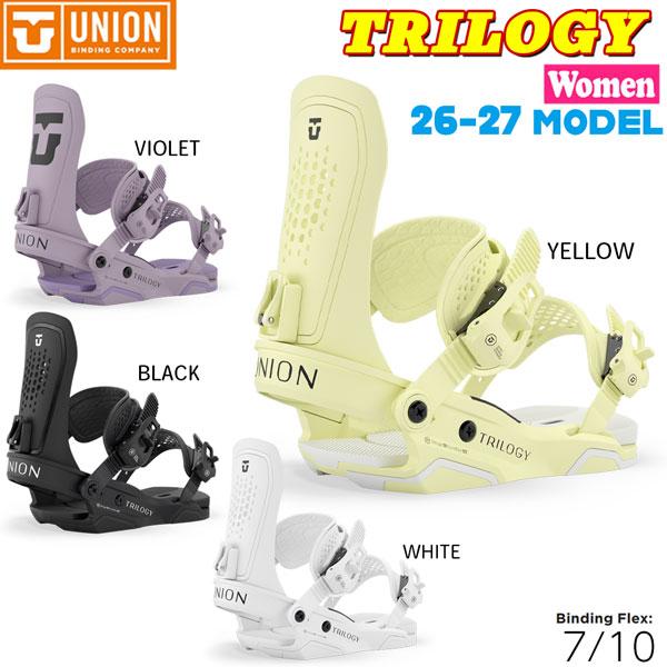 予約 26-27 UNION TRILOGY ユニオン トリロジー スノーボード ビンディング 女性...