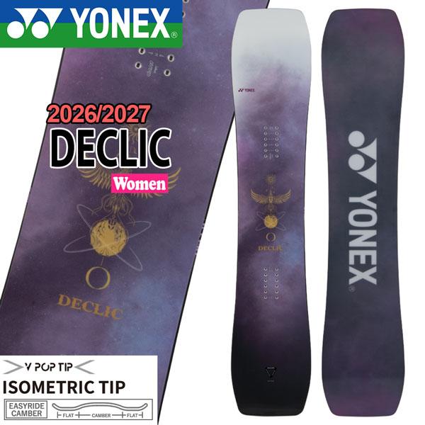26-27 YONEX DECLIC ヨネックス デクリック スノーボード 板 グラトリ ソフトフレ...