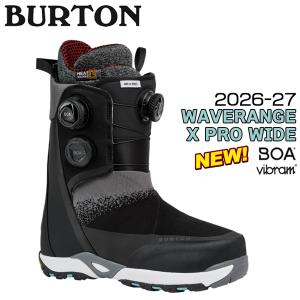 予約 26-27モデル BURTON バートン WAVERANGE X PRO WIDE ウェーブレンジ X プロ ワイド スノーボード ブーツ 正規品 26-27-BT-BTN｜MOVE