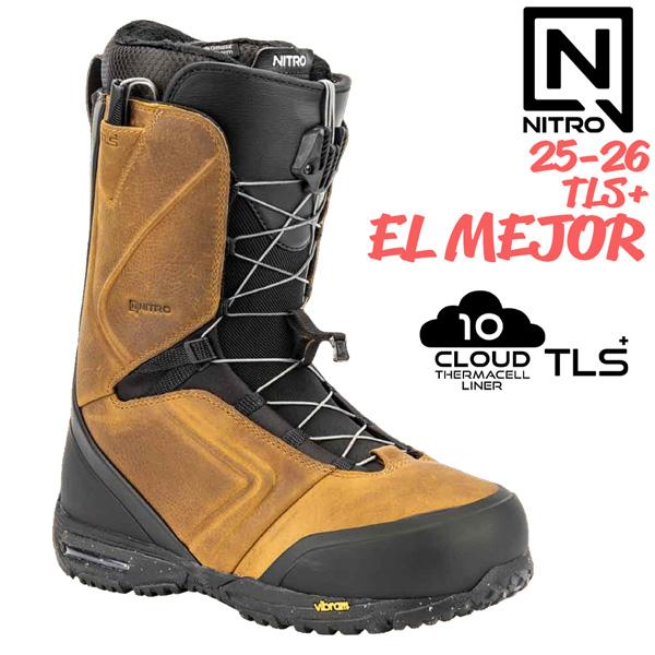 25-26 ナイトロ エルメジャー NITRO EL MEJOR TLS PLUS スノーボード 靴...