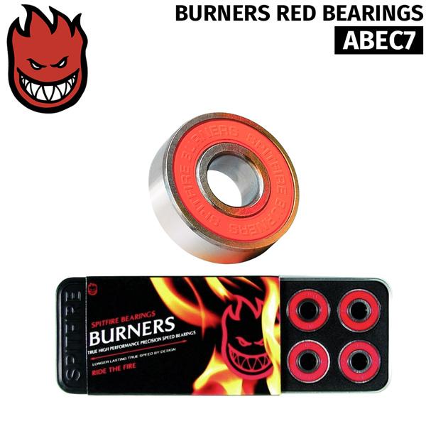SPITFIRE(スピットファイヤー)ベアリング BURNERS RED BEARINGS ABEC...