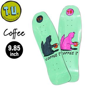 スケボー デッキ T.U. Transportation Unit COFFEE DECK 9.85 TU sk8 RUSS POPE ラスポープ｜move