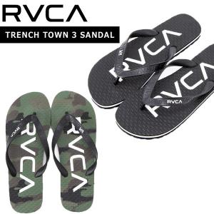 サンダル ビーチサンダル RVCA ルーカ TRENCH TOWN 3 SANDAL サーフィン BC041984｜move