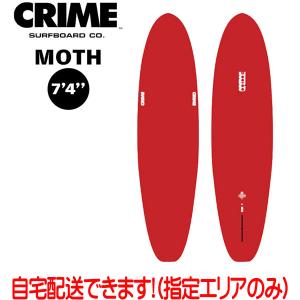 予約 サーフボード ソフトボード クライム 24 CRIME MOTH 7’4 RED モス シングルフィン ミッドレングス