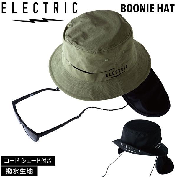 ハット 帽子 ELECTRIC エレクトリック BOONIE HAT 撥水生地 コード シェード付き