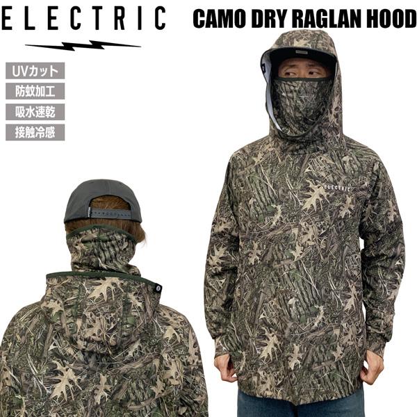 エレクトリック パーカー ELECTRIC CAMO DRY RAGLAN HOOD ドライ ラグラ...